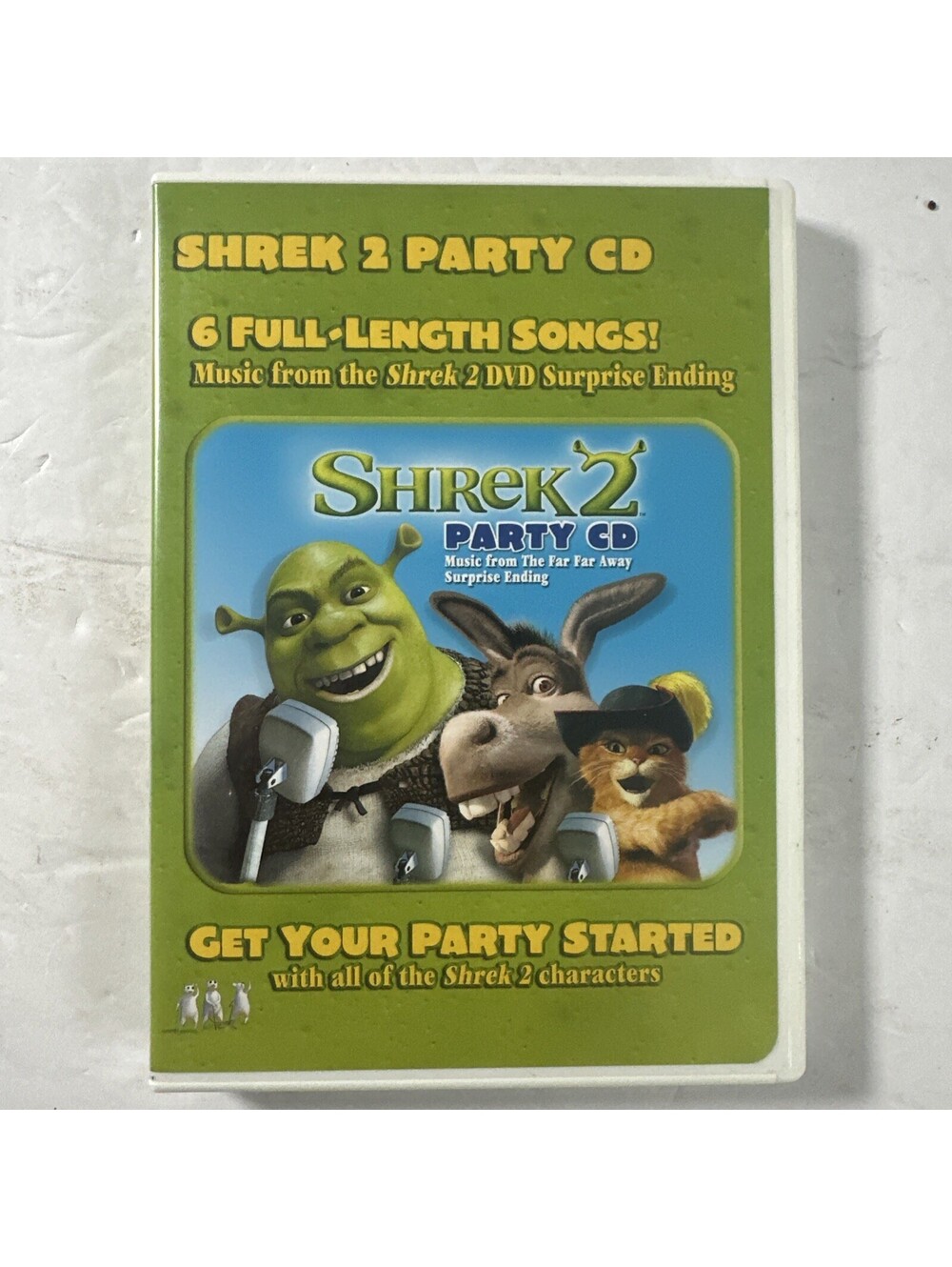 Shrek 2 [Party CD] by Original Soundtrack (CD, 2004, Dreamworks)